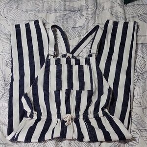 Overalls Stripped Cotton